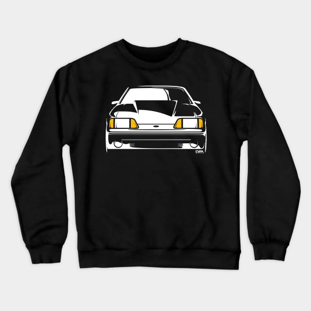 Foxbody Ford Mustang GT Crewneck Sweatshirt by LYM Clothing